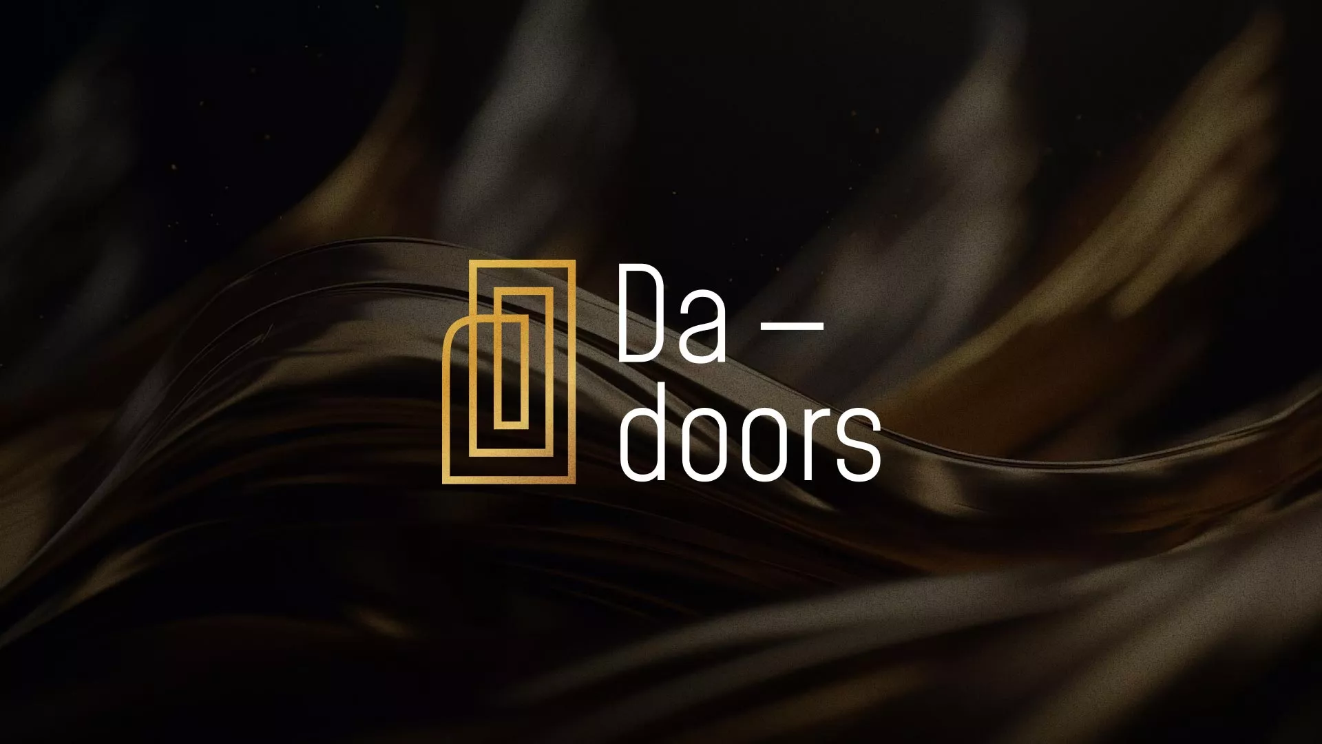 Разработка логотипа для компании «DA-DOORS» в Удомле